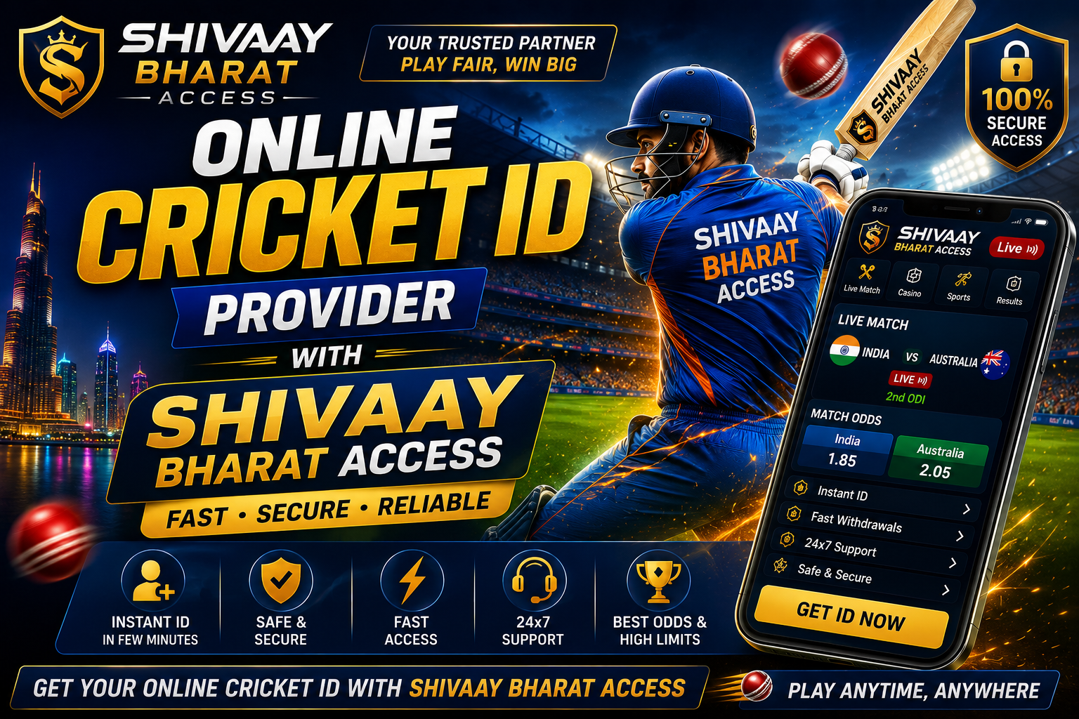 Online Cricket ID Provider